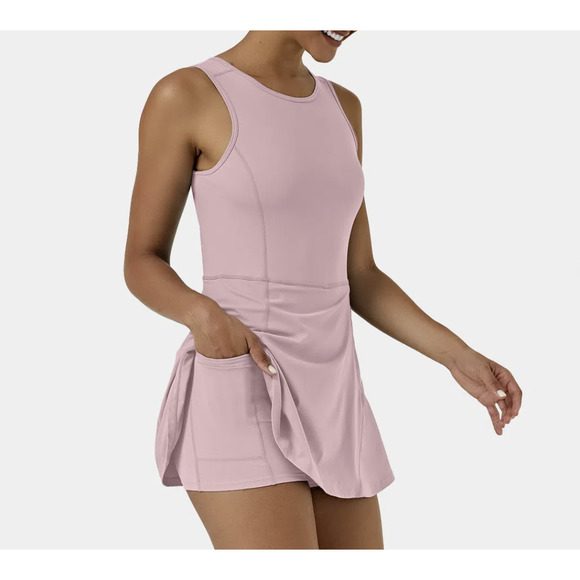 halara Dresses & Skirts - NWT Halara Sleeveless Flare Activity Dress - XS